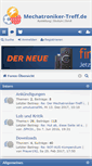 Mobile Screenshot of mechatroniker-treff.de