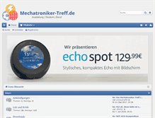 Tablet Screenshot of mechatroniker-treff.de